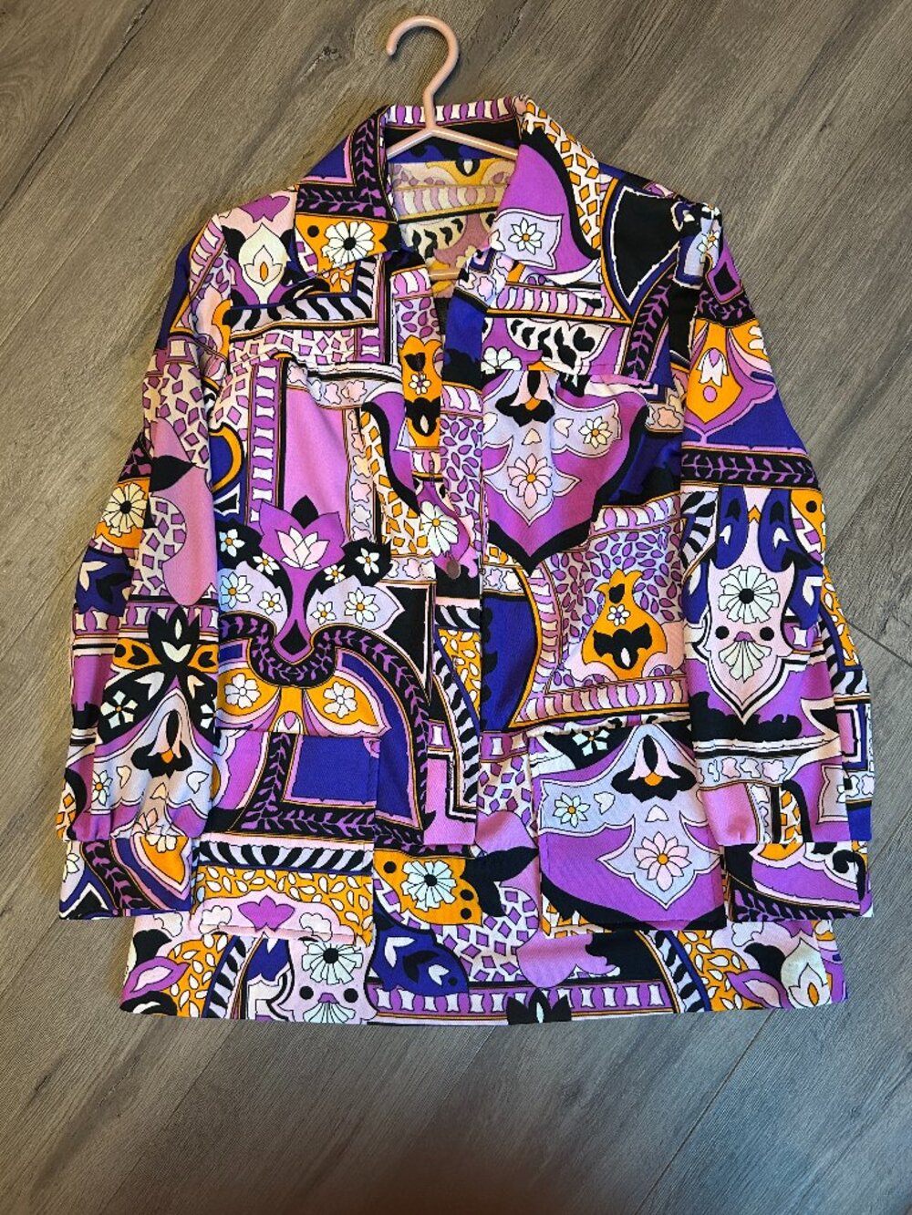 Vintage 1970's Handmade Womens Top